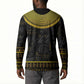 The Ankh Egyptian Hieroglyphs Button Sweatshirt