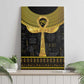 The Ankh Egyptian Hieroglyphs Canvas Wall Art
