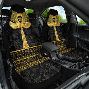 The Ankh Egyptian Hieroglyphs Car Seat Cover