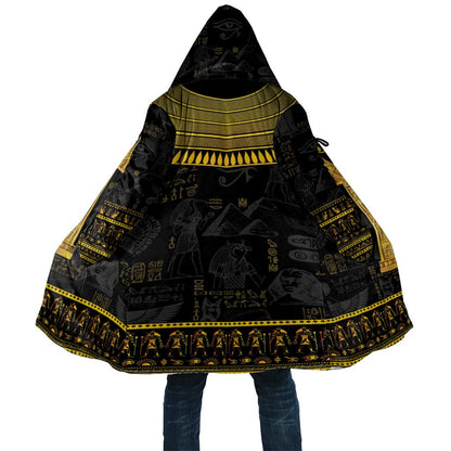 The Ankh Egyptian Hieroglyphs Cloak