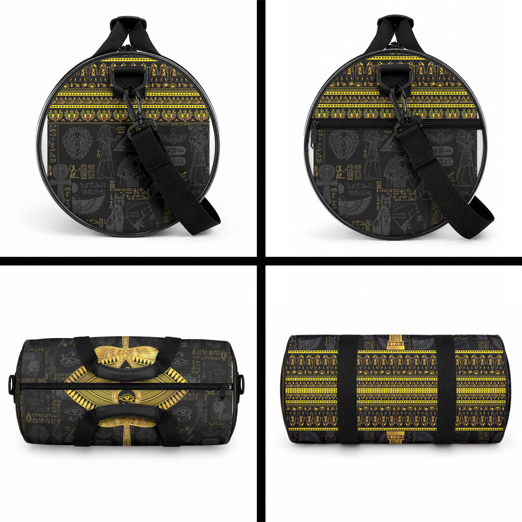 The Ankh Egyptian Hieroglyphs Duffle Bag