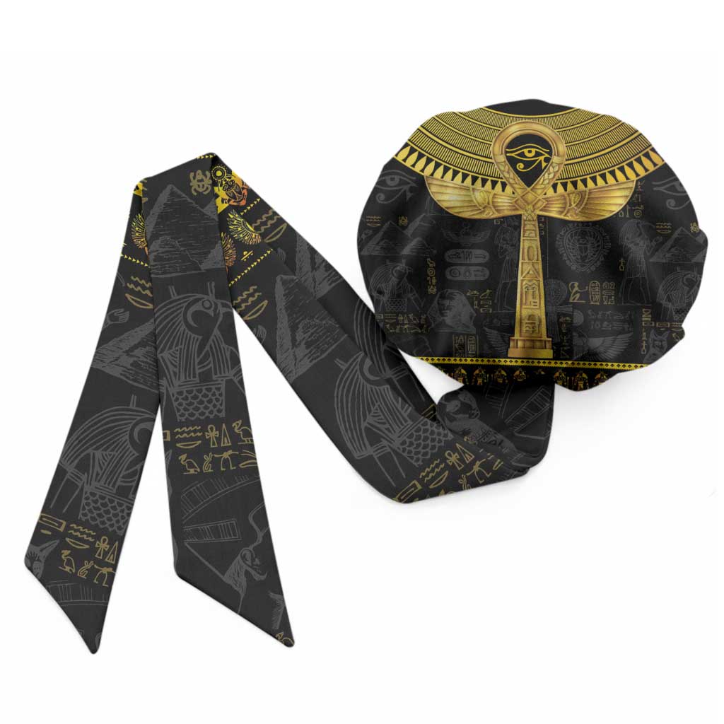 The Ankh Egyptian Hieroglyphs Easy Headwrap