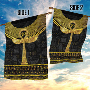 The Ankh Egyptian Hieroglyphs Garden Flag