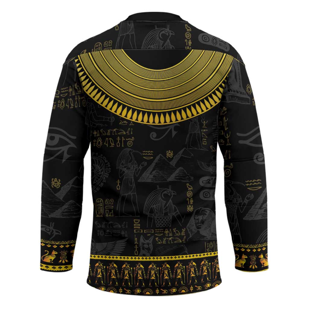The Ankh Egyptian Hieroglyphs Hockey Jersey