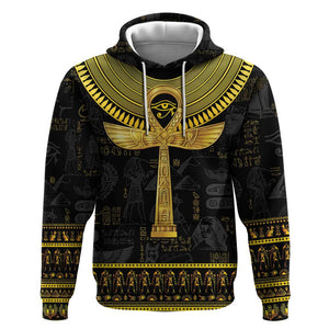 The Ankh Egyptian Hieroglyphs Hoodie