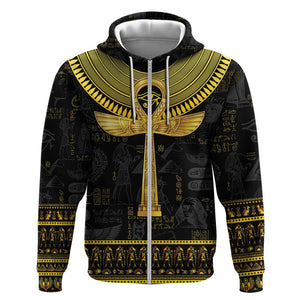 The Ankh Egyptian Hieroglyphs Hoodie