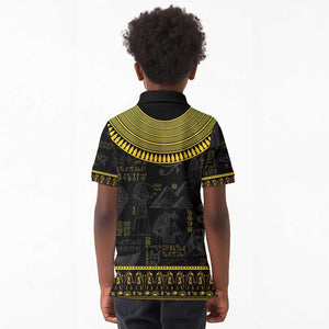 The Ankh Egyptian Hieroglyphs Kid Polo Shirt