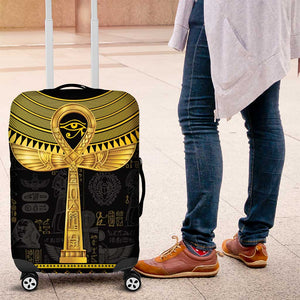 The Ankh Egyptian Hieroglyphs Luggage Cover