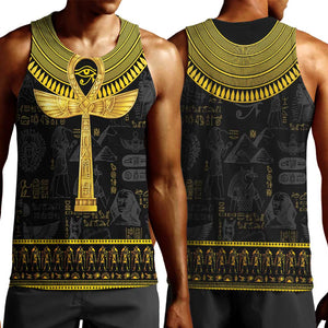 The Ankh Egyptian Hieroglyphs Men Tank Top