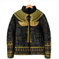 The Ankh Egyptian Hieroglyphs Padded Jacket
