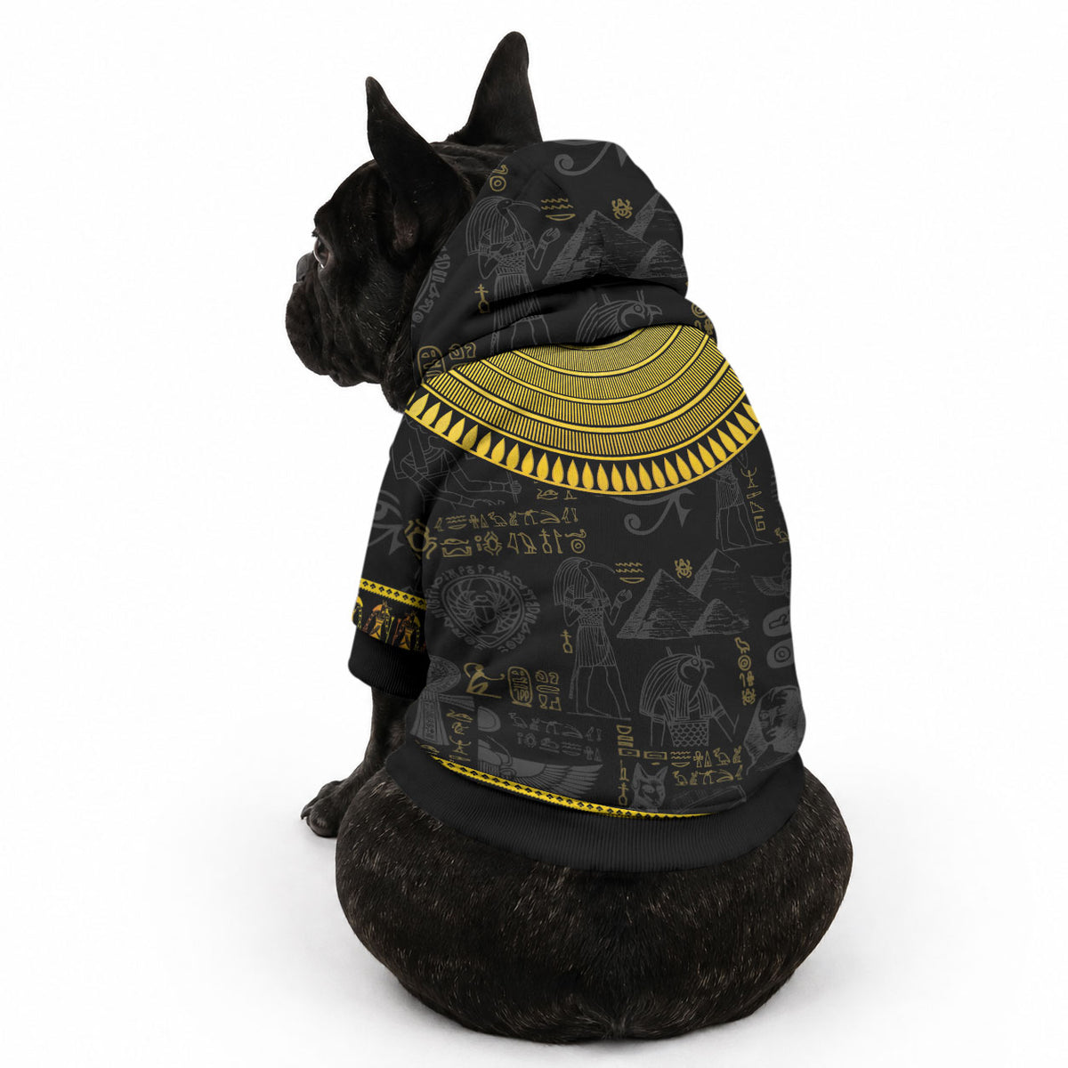 The Ankh Egyptian Hieroglyphs Pet Hoodie