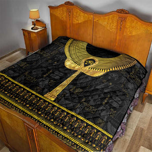 The Ankh Egyptian Hieroglyphs Quilt