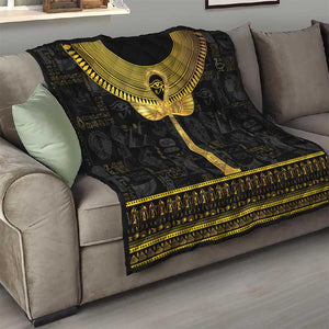 The Ankh Egyptian Hieroglyphs Quilt