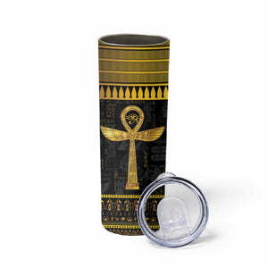 The Ankh Egyptian Hieroglyphs Skinny Tumbler