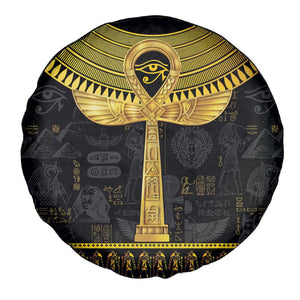 The Ankh Egyptian Hieroglyphs Spare Tire Cover