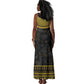 The Ankh Egyptian Hieroglyphs Tank Maxi Dress