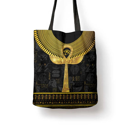 The Ankh Egyptian Hieroglyphs Tote Bag