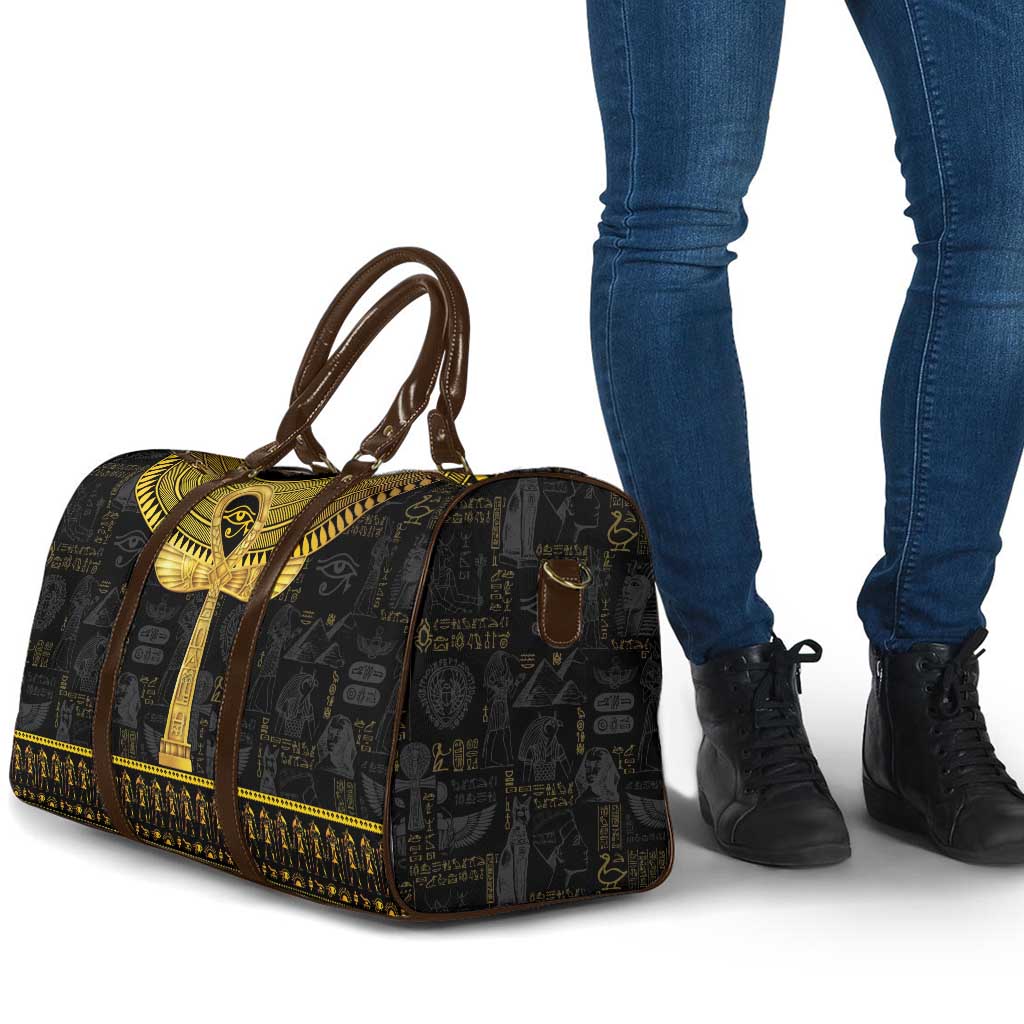 The Ankh Egyptian Hieroglyphs Travel Bag