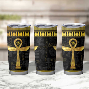 The Ankh Egyptian Hieroglyphs Tumbler Cup