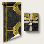 The Ankh Egyptian Hieroglyphs Wrapping Paper - African Pride
