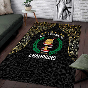Egypt Pharaohs Area Rug African Football Champions 2025