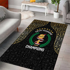 Egypt Pharaohs Area Rug African Football Champions 2025