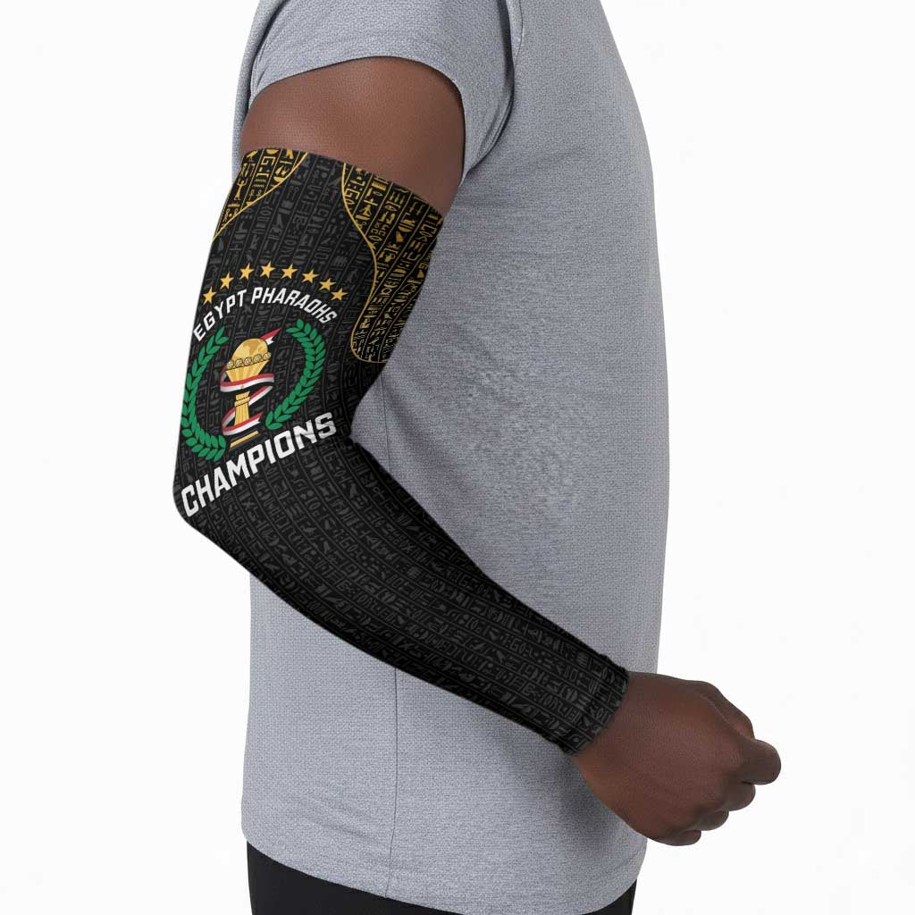 Custom Egypt Pharaohs Arm Sleeves African Football Champions 2025