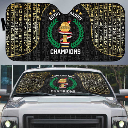 Egypt Pharaohs Auto Sun Shade African Football Champions 2025