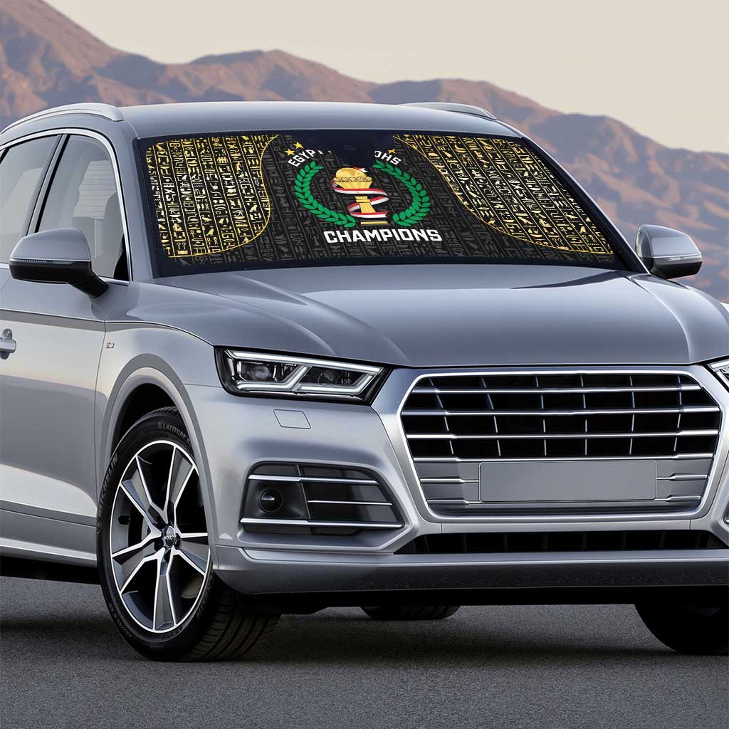 Egypt Pharaohs Auto Sun Shade African Football Champions 2025
