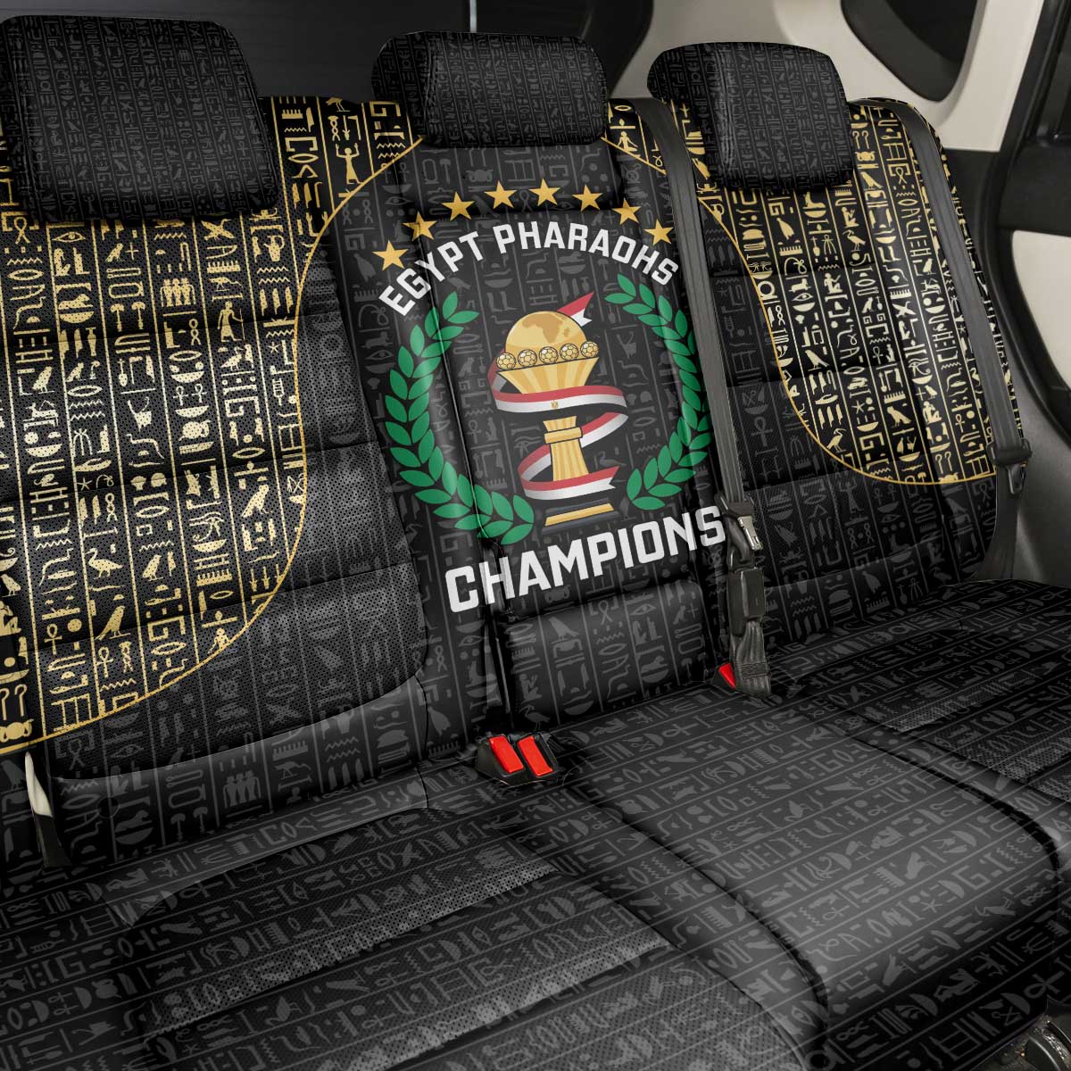 Egypt Pharaohs Back Car Seat Cover African Football Champions 2025