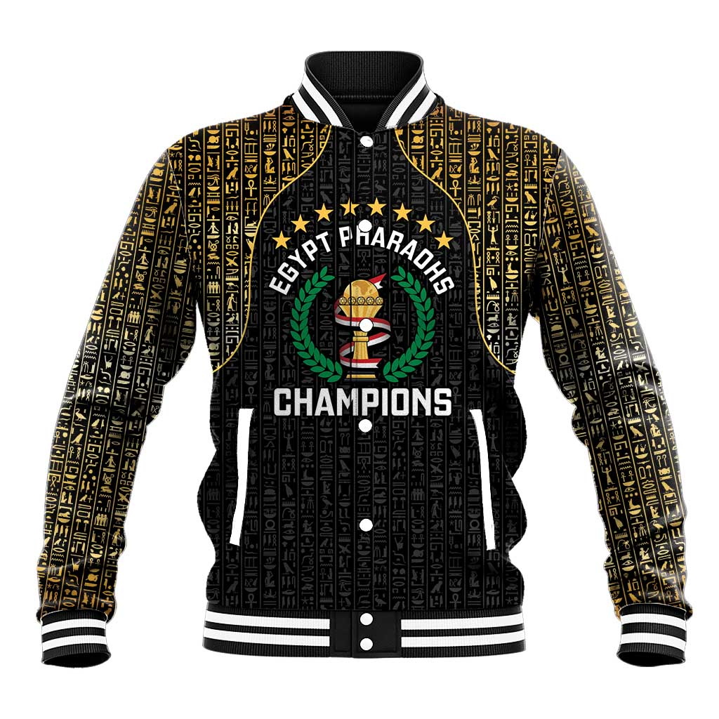 Custom Egypt Pharaohs Baseball Jacket African Football Champions 2025
