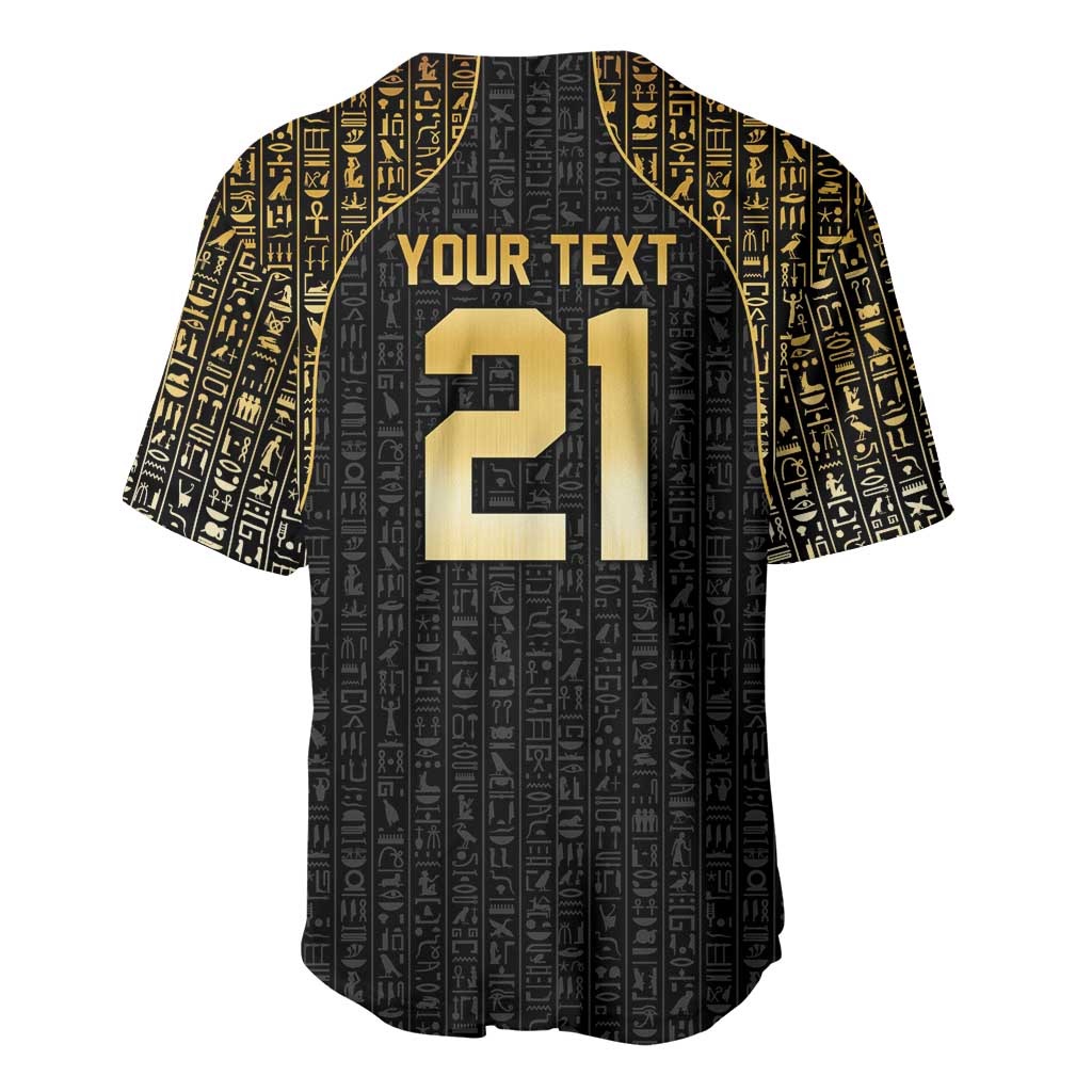 Custom Egypt Pharaohs Baseball Jersey African Football Champions 2025