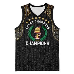 Custom Egypt Pharaohs Basketball Jersey African Football Champions 2025