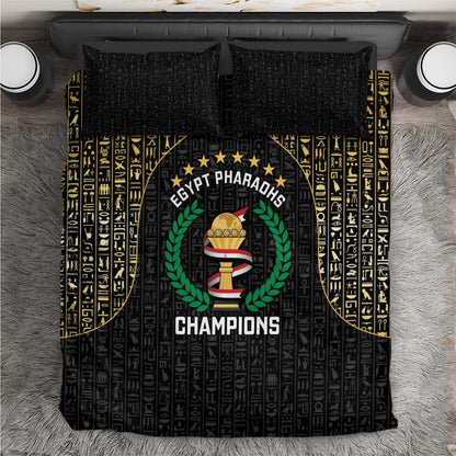 Egypt Pharaohs Bedding Set African Football Champions 2025