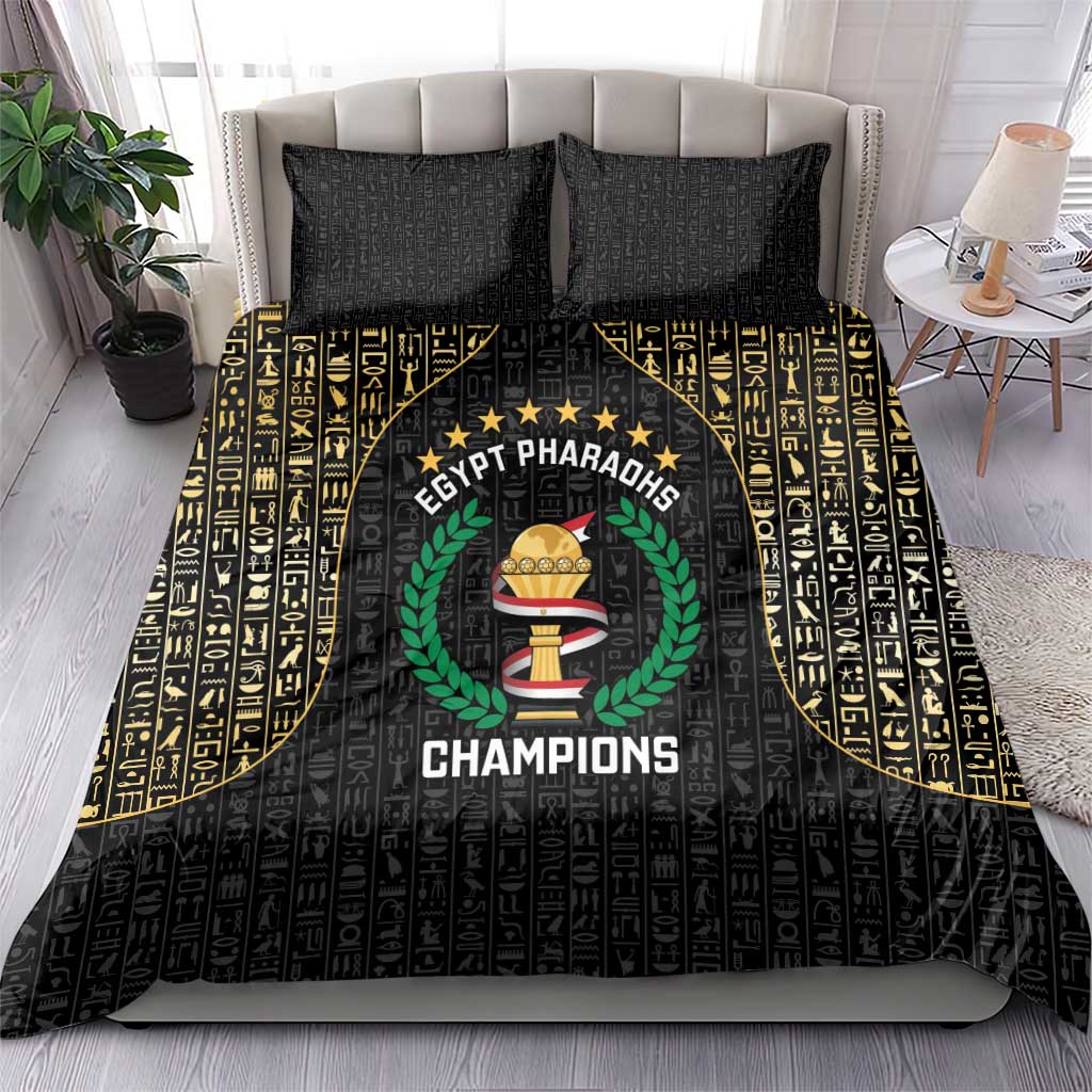 Egypt Pharaohs Bedding Set African Football Champions 2025