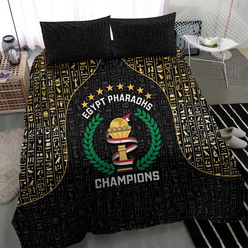 Egypt Pharaohs Bedding Set African Football Champions 2025