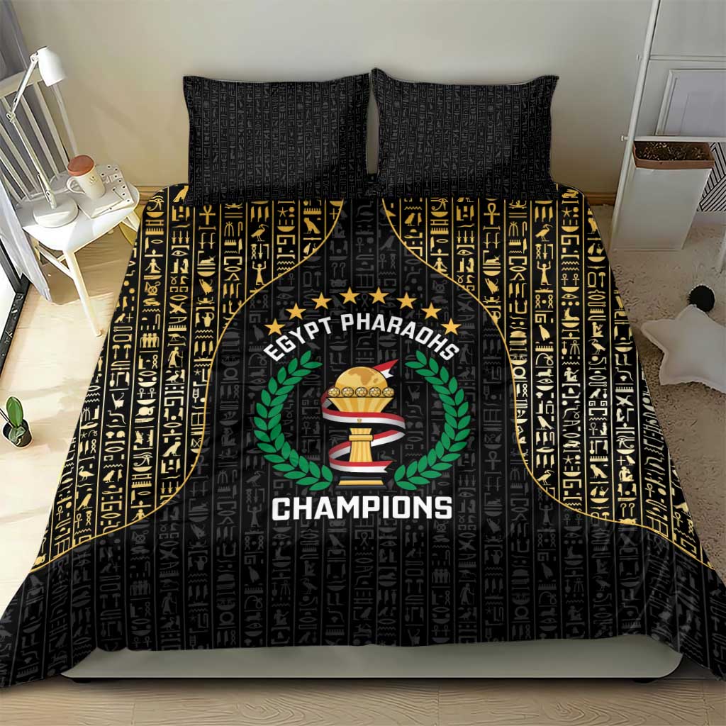 Egypt Pharaohs Bedding Set African Football Champions 2025
