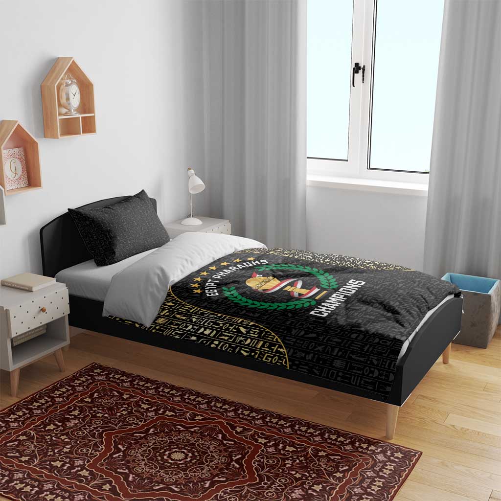 Egypt Pharaohs Bedding Set African Football Champions 2025