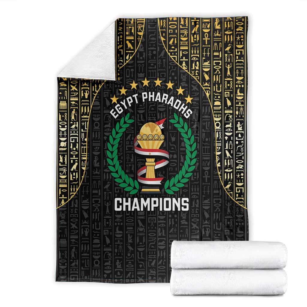 Egypt Pharaohs Blanket African Football Champions 2025
