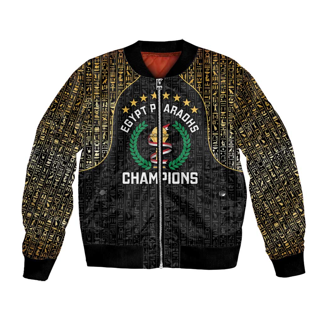 Custom Egypt Pharaohs Bomber Jacket African Football Champions 2025