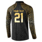 Custom Egypt Pharaohs Button Sweatshirt African Football Champions 2025