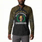 Custom Egypt Pharaohs Button Sweatshirt African Football Champions 2025