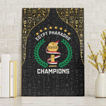 Egypt Pharaohs Canvas Wall Art African Football Champions 2025