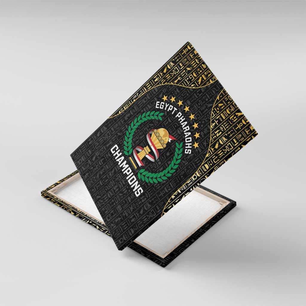 Egypt Pharaohs Canvas Wall Art African Football Champions 2025