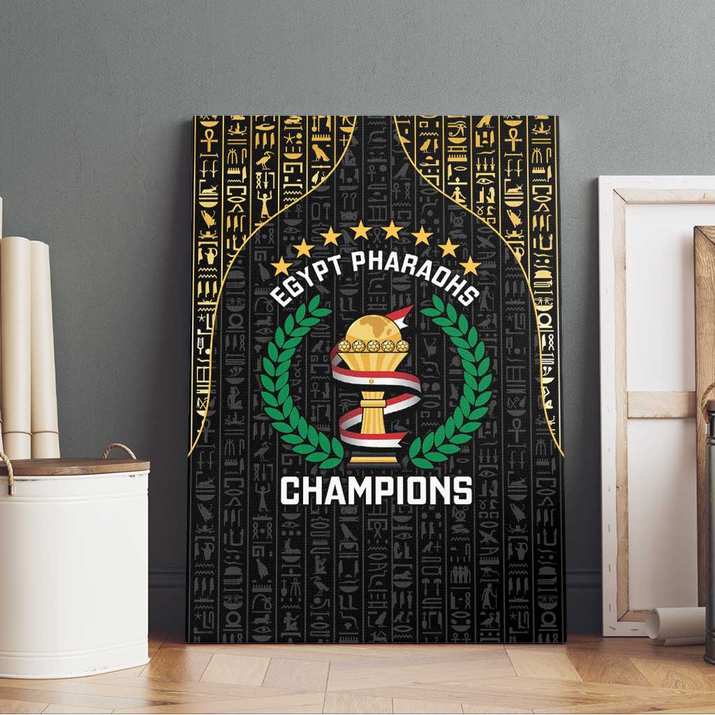 Egypt Pharaohs Canvas Wall Art African Football Champions 2025