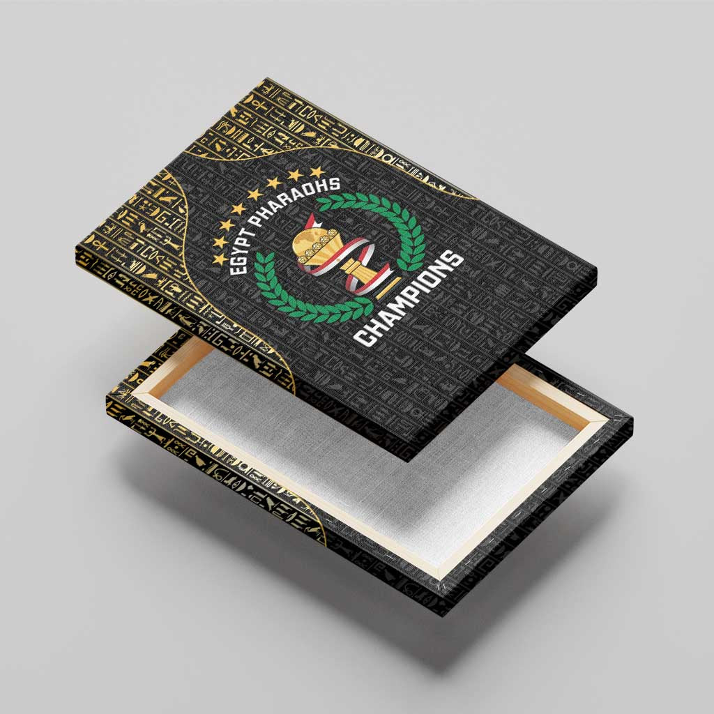Egypt Pharaohs Canvas Wall Art African Football Champions 2025