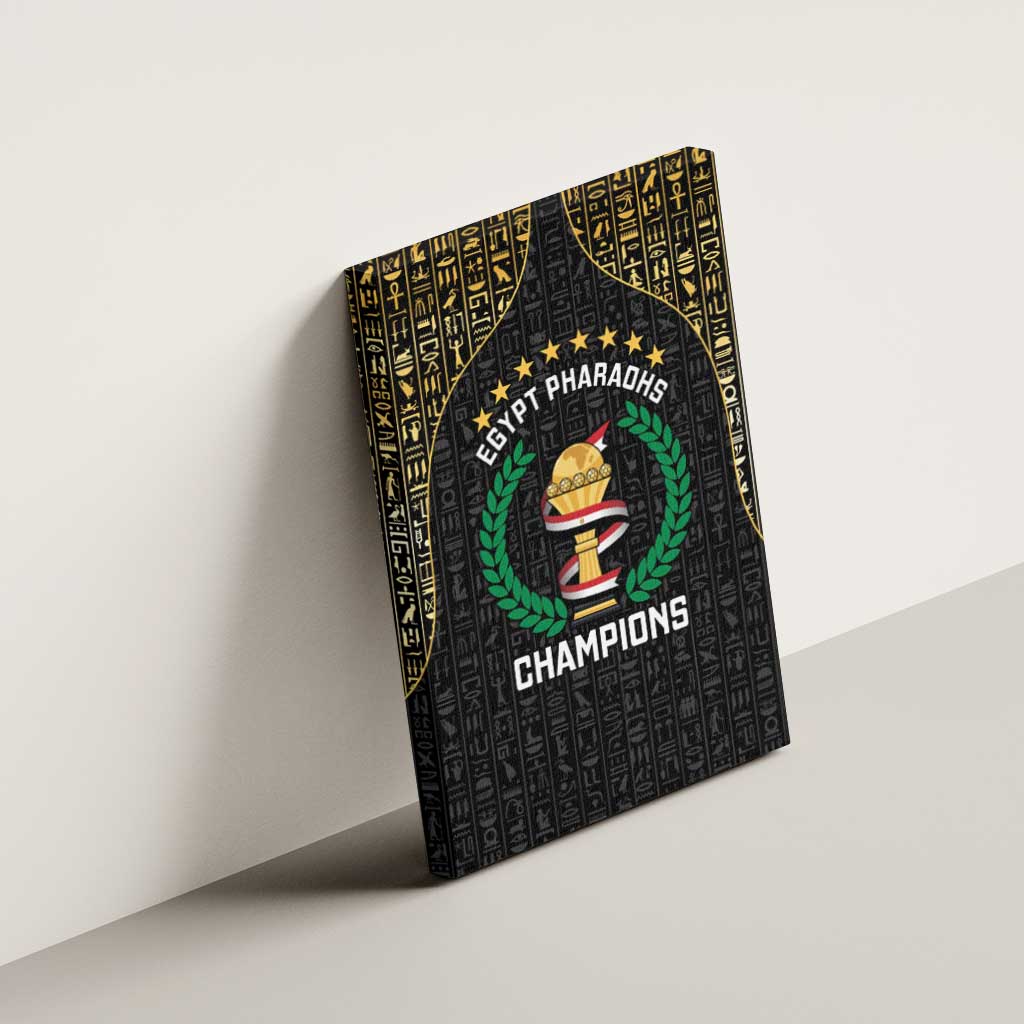 Egypt Pharaohs Canvas Wall Art African Football Champions 2025
