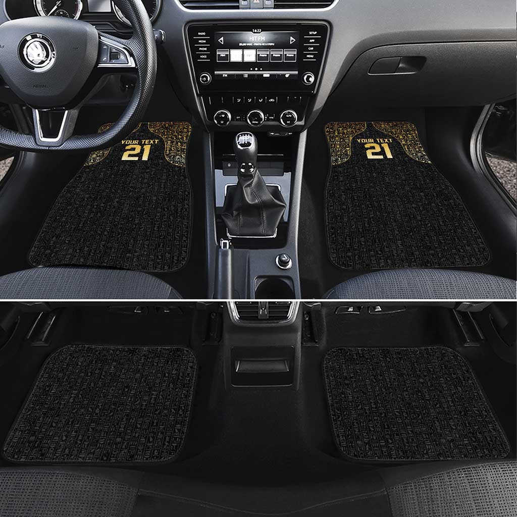 Custom Egypt Pharaohs Car Mats African Football Champions 2025