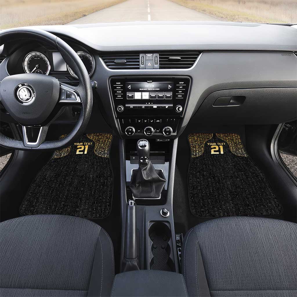Custom Egypt Pharaohs Car Mats African Football Champions 2025