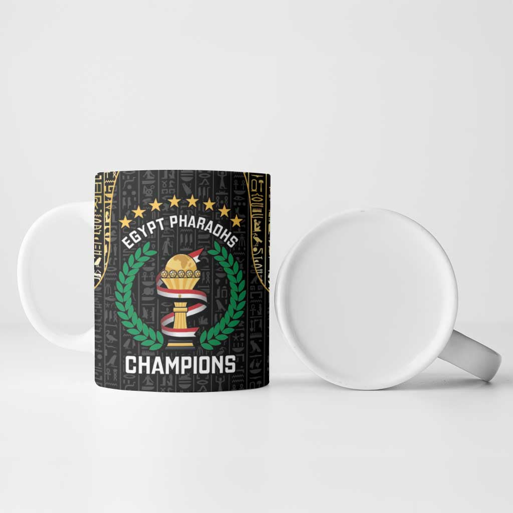 Custom Egypt Pharaohs Ceramic Mug African Football Champions 2025
